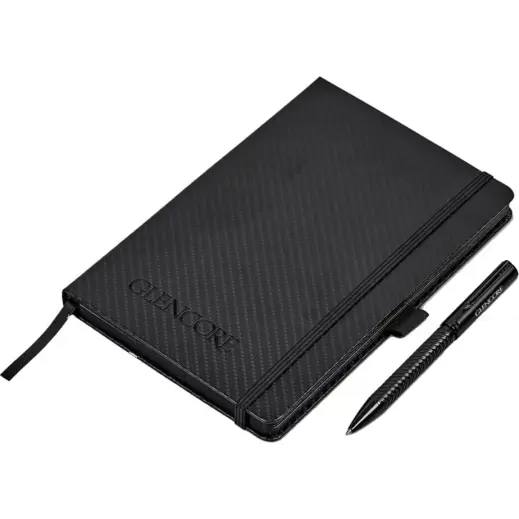 Alex Varga Lagarna Hard Cover Notebook & Pen Set Branded